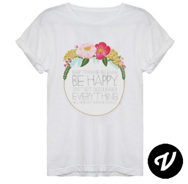 Camisetas Flores Spring