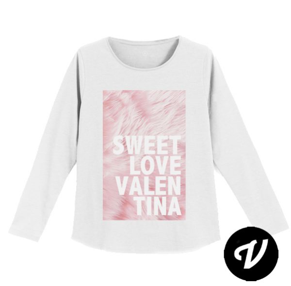 Camisetas Sweet love Valentina