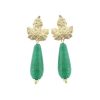 Pendientes hoja piedra - Imagen 2