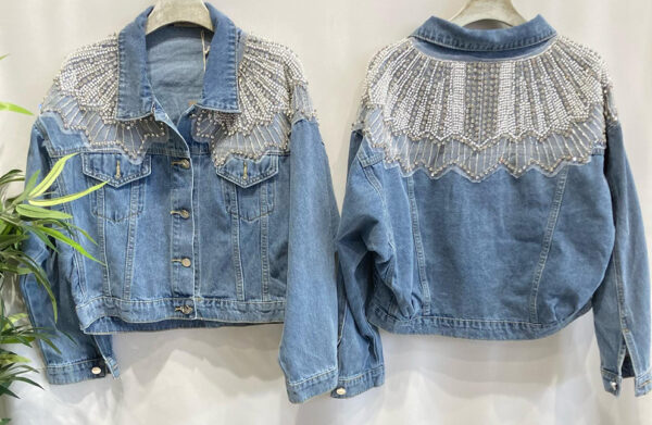Chaqueta vaquera joya - Imagen 4