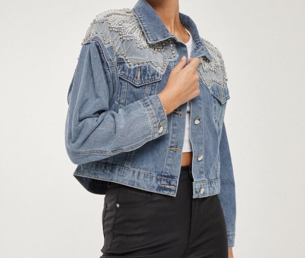 Chaqueta vaquera joya - Imagen 3