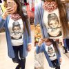 Camisetas Audrey chicle - Imagen 2