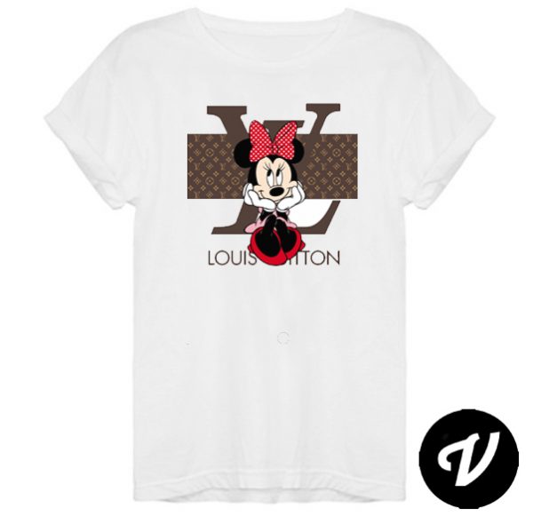 Camisetas Minnie LV marrón