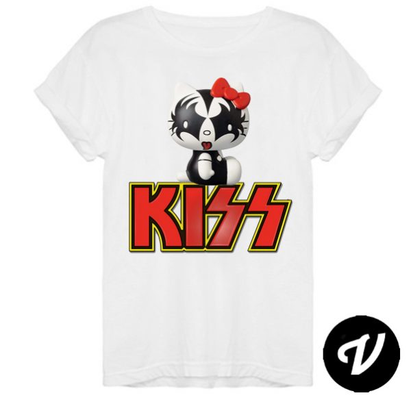 Camisetas Kitty Kiss - Imagen 4