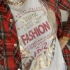 Camisetas fashion dorado