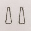 Pendientes strass triangulo - Imagen 2