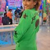 Moda Americana verde Rolling Loves