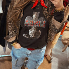 Camisetas Leopardo angel LINDA