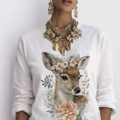 Camisetas Bambi flores